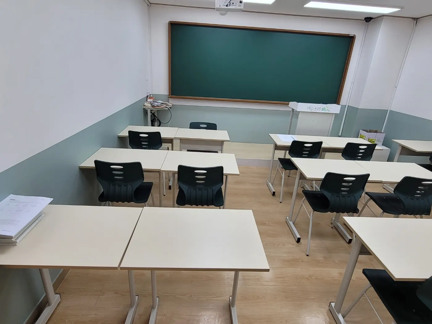강의실 마감 — 만수동 학원청소 현장