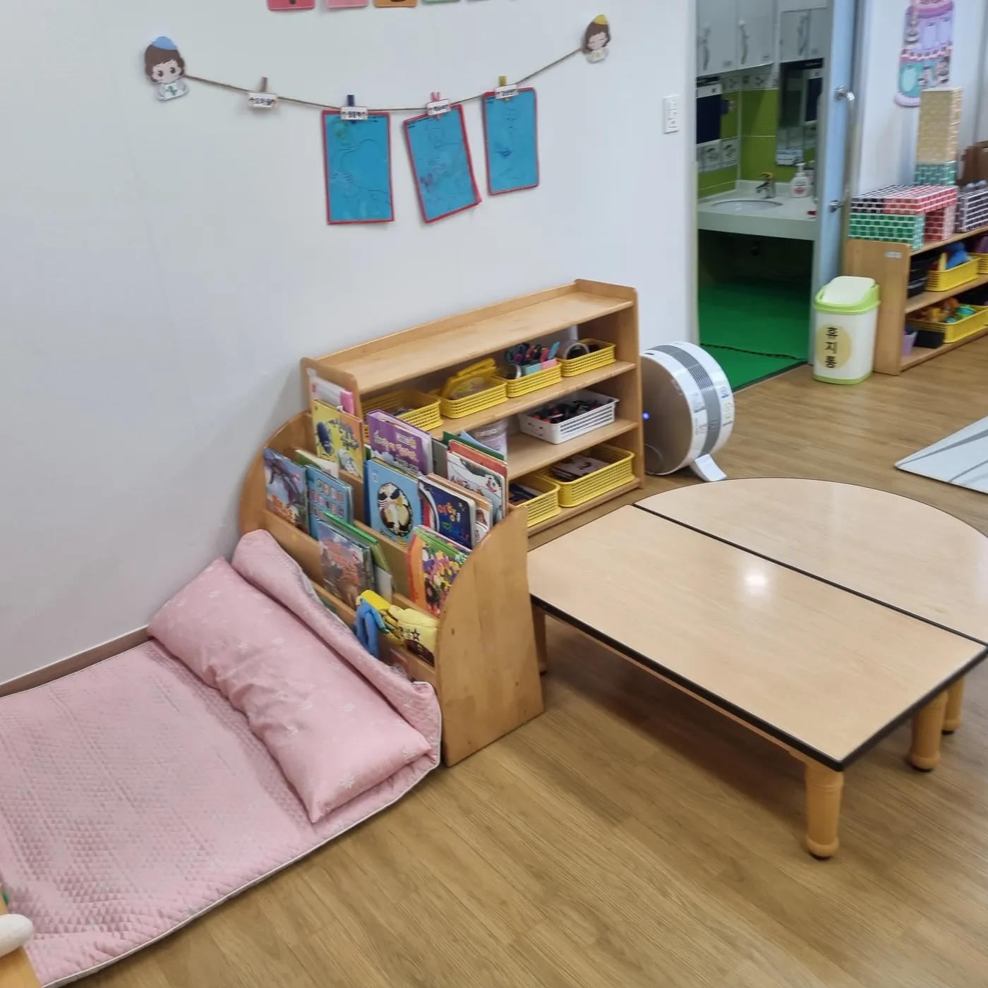서해구 어린이집청소 시공 현장 — 교실 마감