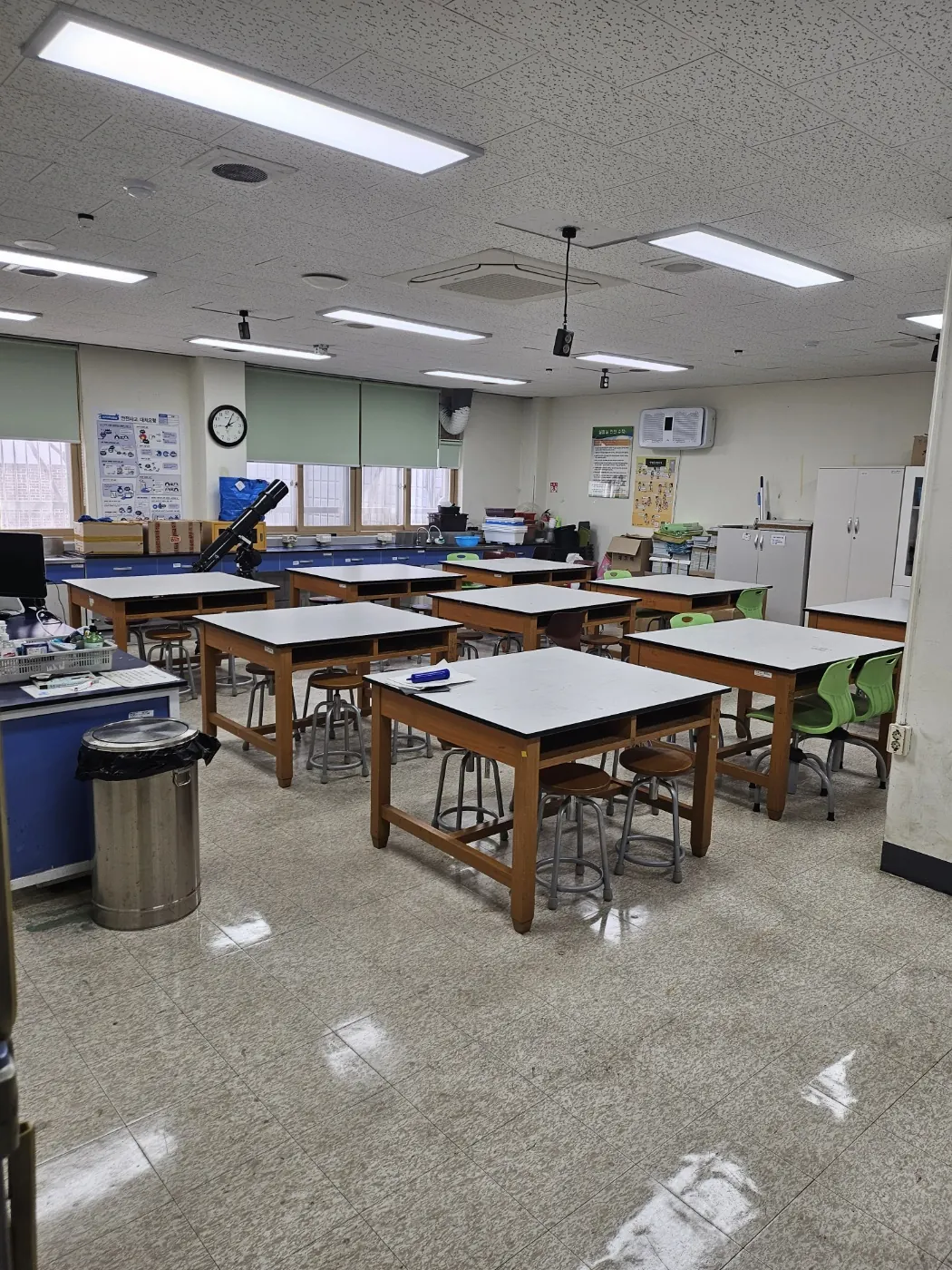 특별실 작업 — 연수구 학교청소 현장